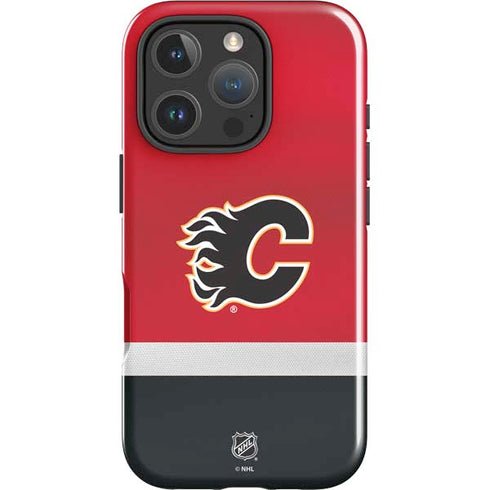 NHL Calgary Flames Jersey iPhone 16 Pro Impact Case